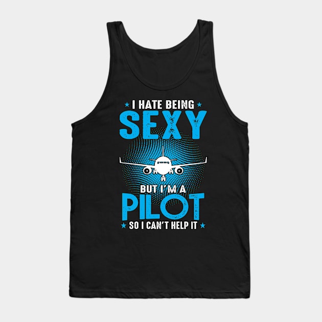 Pilots are sexy Tank Top by sudiptochy29